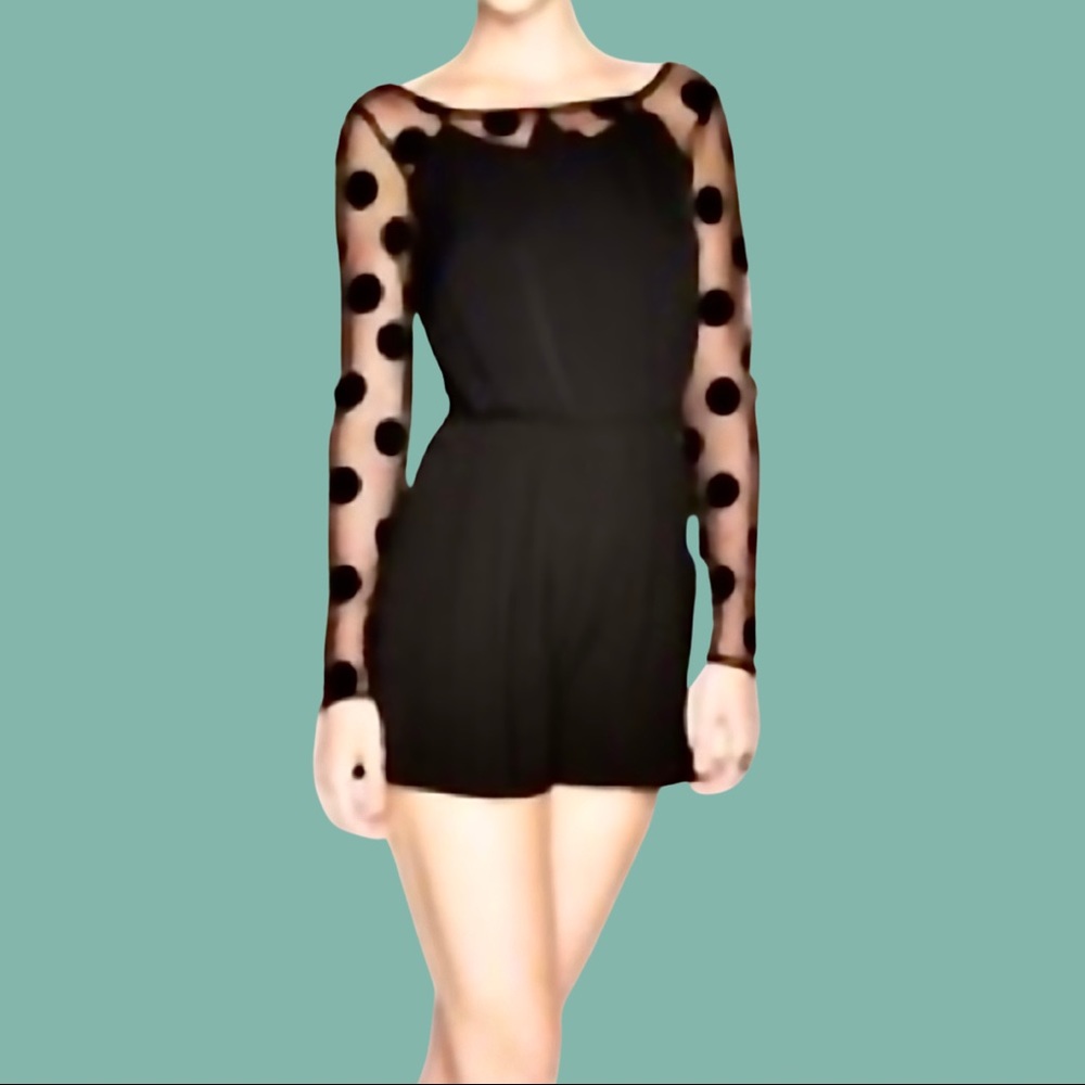 BCBGENERATION | BLACK ROMPER